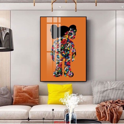 Tranh Gấu Bearbrick - KAWS | Tranh Ngọc Việt - Đắk Lắk | Tranh Ngọc Việt - Xưởng Tranh Đẹp Buôn Ma Thuột (BMT) DakLak