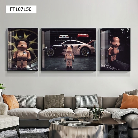 Tranh Gấu Bearbrick - KAWS | Tranh Ngọc Việt - Đắk Lắk | Tranh Ngọc Việt - Xưởng Tranh Đẹp Buôn Ma Thuột (BMT) DakLak