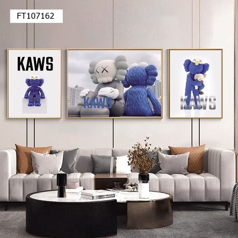 Tranh Gấu Bearbrick - KAWS | Tranh Ngọc Việt - Đắk Lắk | Tranh Ngọc Việt - Xưởng Tranh Đẹp Buôn Ma Thuột (BMT) DakLak