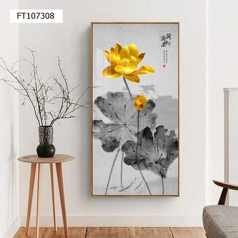 Tranh Hoa Sen Đẹp | Tranh Ngọc Việt - Đắk Lắk | Tranh Ngọc Việt - Xưởng Tranh Đẹp Buôn Ma Thuột (BMT) DakLak