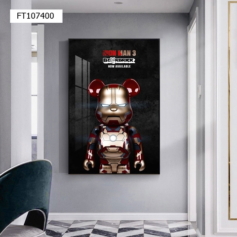 Tranh Gấu Bearbrick - KAWS | Tranh Ngọc Việt - Đắk Lắk | Tranh Ngọc Việt - Xưởng Tranh Đẹp Buôn Ma Thuột (BMT) DakLak