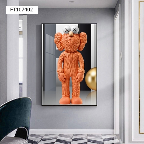 Tranh Gấu Bearbrick - KAWS | Tranh Ngọc Việt - Đắk Lắk | Tranh Ngọc Việt - Xưởng Tranh Đẹp Buôn Ma Thuột (BMT) DakLak