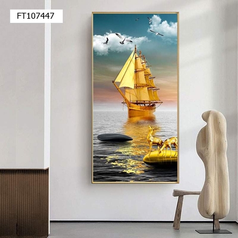 Tranh Thuận Buồm Xuôi Gió | Tranh Ngọc Việt - Đắk Lắk | Tranh Ngọc Việt - Xưởng Tranh Đẹp Buôn Ma Thuột (BMT) DakLak