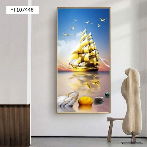 Tranh Thuận Buồm Xuôi Gió | Tranh Ngọc Việt - Đắk Lắk | Tranh Ngọc Việt - Xưởng Tranh Đẹp Buôn Ma Thuột (BMT) DakLak