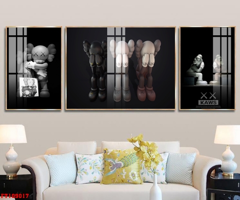 Tranh Gấu Bearbrick - KAWS | Tranh Ngọc Việt - Đắk Lắk | Tranh Ngọc Việt - Xưởng Tranh Đẹp Buôn Ma Thuột (BMT) DakLak