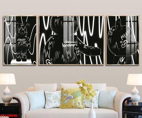 Tranh Gấu Bearbrick - KAWS | Tranh Ngọc Việt - Đắk Lắk | Tranh Ngọc Việt - Xưởng Tranh Đẹp Buôn Ma Thuột (BMT) DakLak