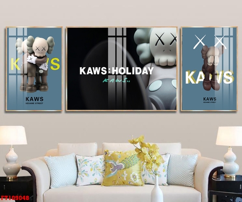 Tranh Gấu Bearbrick - KAWS | Tranh Ngọc Việt - Đắk Lắk | Tranh Ngọc Việt - Xưởng Tranh Đẹp Buôn Ma Thuột (BMT) DakLak