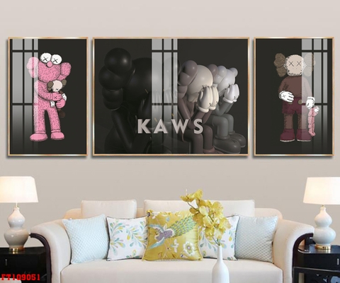 Tranh Gấu Bearbrick - KAWS | Tranh Ngọc Việt - Đắk Lắk | Tranh Ngọc Việt - Xưởng Tranh Đẹp Buôn Ma Thuột (BMT) DakLak