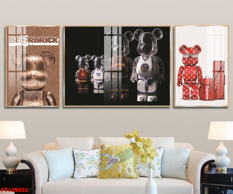 Tranh Gấu Bearbrick - KAWS | Tranh Ngọc Việt - Đắk Lắk | Tranh Ngọc Việt - Xưởng Tranh Đẹp Buôn Ma Thuột (BMT) DakLak