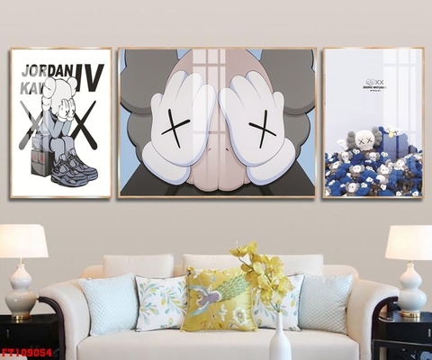 Tranh Gấu Bearbrick - KAWS | Tranh Ngọc Việt - Đắk Lắk | Tranh Ngọc Việt - Xưởng Tranh Đẹp Buôn Ma Thuột (BMT) DakLak