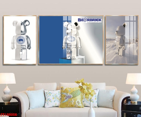 Tranh Gấu Bearbrick - KAWS | Tranh Ngọc Việt - Đắk Lắk | Tranh Ngọc Việt - Xưởng Tranh Đẹp Buôn Ma Thuột (BMT) DakLak