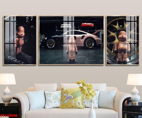 Tranh Gấu Bearbrick - KAWS | Tranh Ngọc Việt - Đắk Lắk | Tranh Ngọc Việt - Xưởng Tranh Đẹp Buôn Ma Thuột (BMT) DakLak