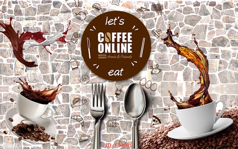 Tranh Dán Tường Quán Cà Phê | Tranh Ngọc Việt - Đắk Lắk | Tranh Ngọc Việt - Xưởng Tranh Đẹp Buôn Ma Thuột (BMT) DakLak