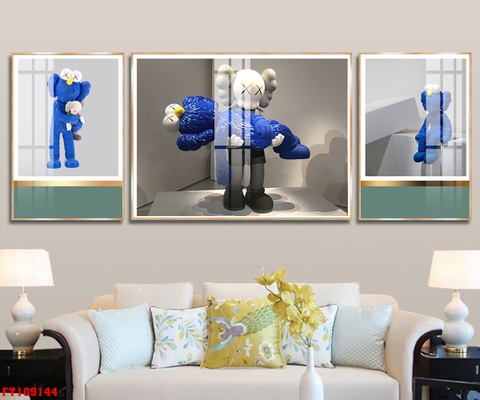 Tranh Gấu Bearbrick - KAWS | Tranh Ngọc Việt - Đắk Lắk | Tranh Ngọc Việt - Xưởng Tranh Đẹp Buôn Ma Thuột (BMT) DakLak