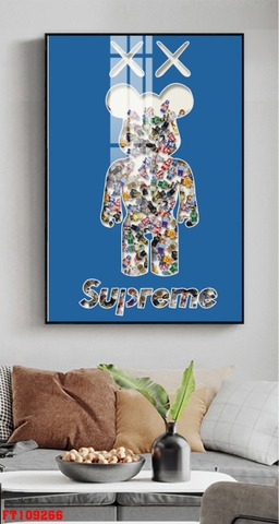 Tranh Gấu Bearbrick - KAWS | Tranh Ngọc Việt - Đắk Lắk | Tranh Ngọc Việt - Xưởng Tranh Đẹp Buôn Ma Thuột (BMT) DakLak