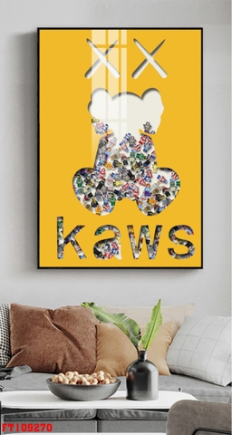 Tranh Gấu Bearbrick - KAWS | Tranh Ngọc Việt - Đắk Lắk | Tranh Ngọc Việt - Xưởng Tranh Đẹp Buôn Ma Thuột (BMT) DakLak