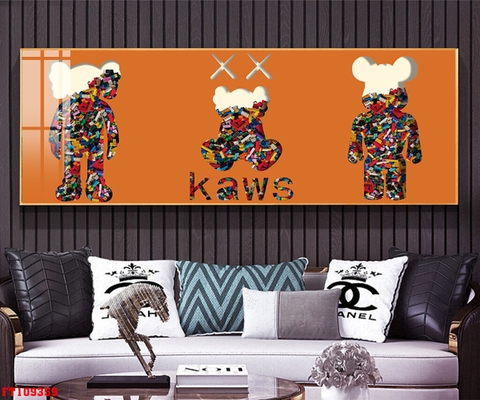 Tranh Gấu Bearbrick - KAWS | Tranh Ngọc Việt - Đắk Lắk | Tranh Ngọc Việt - Xưởng Tranh Đẹp Buôn Ma Thuột (BMT) DakLak