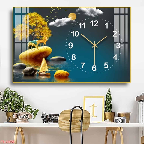 Tranh Hươu Tài Lộc | Tranh Ngọc Việt - Đắk Lắk | Tranh Ngọc Việt - Xưởng Tranh Đẹp Buôn Ma Thuột (BMT) DakLak