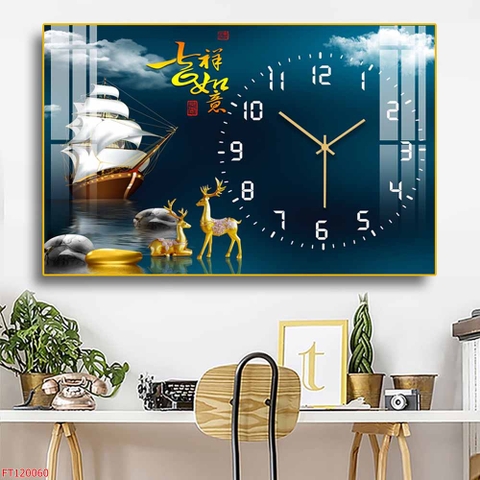 Tranh Hươu Tài Lộc | Tranh Ngọc Việt - Đắk Lắk | Tranh Ngọc Việt - Xưởng Tranh Đẹp Buôn Ma Thuột (BMT) DakLak