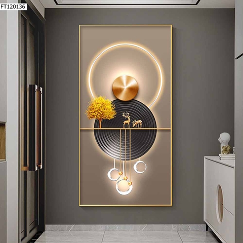 Tranh Hươu Tài Lộc | Tranh Ngọc Việt - Đắk Lắk | Tranh Ngọc Việt - Xưởng Tranh Đẹp Buôn Ma Thuột (BMT) DakLak