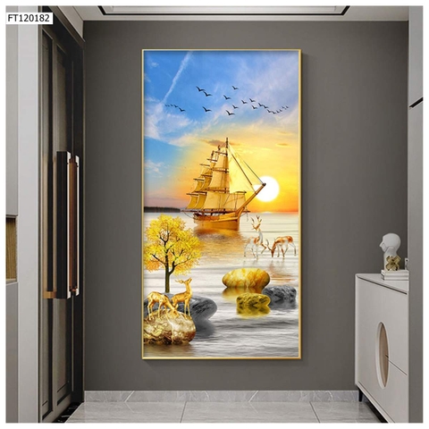 Tranh Thuận Buồm Xuôi Gió | Tranh Ngọc Việt - Đắk Lắk | Tranh Ngọc Việt - Xưởng Tranh Đẹp Buôn Ma Thuột (BMT) DakLak