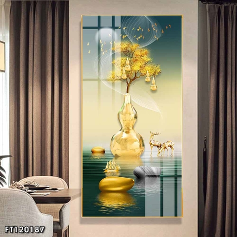 Tranh Hươu Tài Lộc | Tranh Ngọc Việt - Đắk Lắk | Tranh Ngọc Việt - Xưởng Tranh Đẹp Buôn Ma Thuột (BMT) DakLak