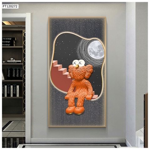 Tranh Gấu Bearbrick - KAWS | Tranh Ngọc Việt - Đắk Lắk | Tranh Ngọc Việt - Xưởng Tranh Đẹp Buôn Ma Thuột (BMT) DakLak