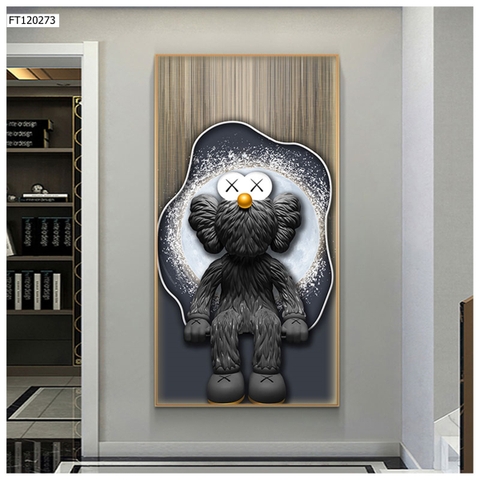 Tranh Gấu Bearbrick - KAWS | Tranh Ngọc Việt - Đắk Lắk | Tranh Ngọc Việt - Xưởng Tranh Đẹp Buôn Ma Thuột (BMT) DakLak