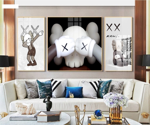 Tranh Gấu Bearbrick - KAWS | Tranh Ngọc Việt - Đắk Lắk | Tranh Ngọc Việt - Xưởng Tranh Đẹp Buôn Ma Thuột (BMT) DakLak