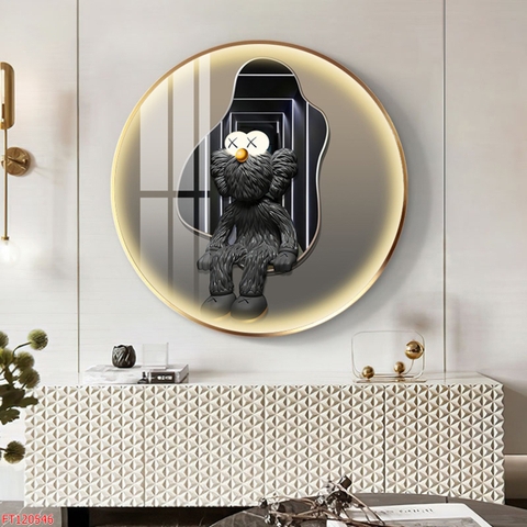 Tranh Gấu Bearbrick - KAWS | Tranh Ngọc Việt - Đắk Lắk | Tranh Ngọc Việt - Xưởng Tranh Đẹp Buôn Ma Thuột (BMT) DakLak