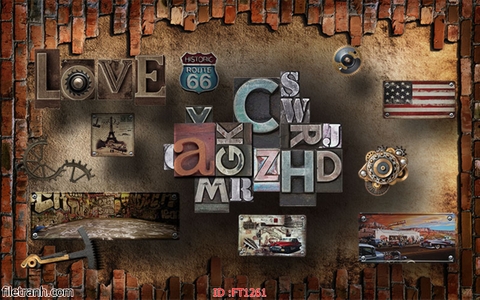 Tranh Dán Tường Quán Cà Phê | Tranh Ngọc Việt - Đắk Lắk | Tranh Ngọc Việt - Xưởng Tranh Đẹp Buôn Ma Thuột (BMT) DakLak