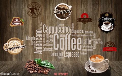 Tranh Dán Tường Quán Cà Phê | Tranh Ngọc Việt - Đắk Lắk | Tranh Ngọc Việt - Xưởng Tranh Đẹp Buôn Ma Thuột (BMT) DakLak