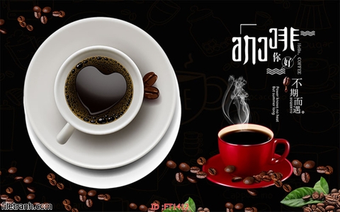 Tranh Dán Tường Quán Cà Phê | Tranh Ngọc Việt - Đắk Lắk | Tranh Ngọc Việt - Xưởng Tranh Đẹp Buôn Ma Thuột (BMT) DakLak