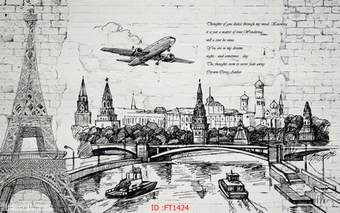 Tranh Dán Tường Quán Cà Phê | Tranh Ngọc Việt - Đắk Lắk | Tranh Ngọc Việt - Xưởng Tranh Đẹp Buôn Ma Thuột (BMT) DakLak