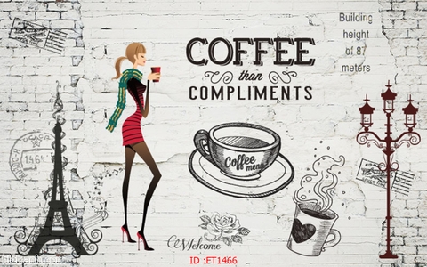 Tranh Dán Tường Quán Cà Phê | Tranh Ngọc Việt - Đắk Lắk | Tranh Ngọc Việt - Xưởng Tranh Đẹp Buôn Ma Thuột (BMT) DakLak