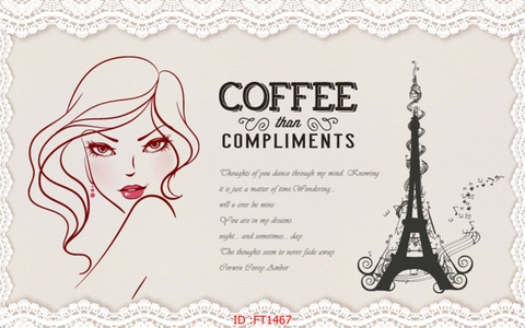 Tranh Dán Tường Quán Cà Phê | Tranh Ngọc Việt - Đắk Lắk | Tranh Ngọc Việt - Xưởng Tranh Đẹp Buôn Ma Thuột (BMT) DakLak