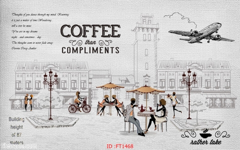 Tranh Dán Tường Quán Cà Phê | Tranh Ngọc Việt - Đắk Lắk | Tranh Ngọc Việt - Xưởng Tranh Đẹp Buôn Ma Thuột (BMT) DakLak