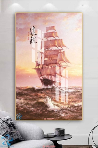 Tranh Thuận Buồm Xuôi Gió | Tranh Ngọc Việt - Đắk Lắk | Tranh Ngọc Việt - Xưởng Tranh Đẹp Buôn Ma Thuột (BMT) DakLak