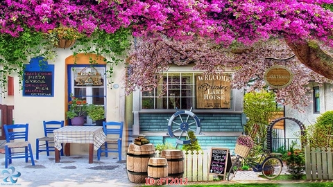 Tranh Dán Tường Quán Cà Phê | Tranh Ngọc Việt - Đắk Lắk | Tranh Ngọc Việt - Xưởng Tranh Đẹp Buôn Ma Thuột (BMT) DakLak