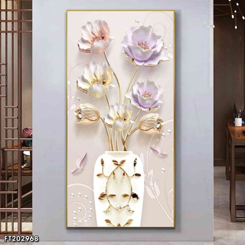 Tranh Bình Hoa Đẹp | Tranh Ngọc Việt - Đắk Lắk | Tranh Ngọc Việt - Xưởng Tranh Đẹp Buôn Ma Thuột (BMT) DakLak