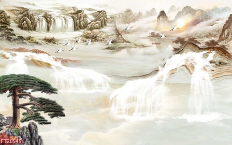 Tranh Thủy Mặc Trung Hoa | Tranh Ngọc Việt - Đắk Lắk | Tranh Ngọc Việt - Xưởng Tranh Đẹp Buôn Ma Thuột (BMT) DakLak