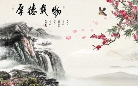 Tranh Thủy Mặc Trung Hoa | Tranh Ngọc Việt - Đắk Lắk | Tranh Ngọc Việt - Xưởng Tranh Đẹp Buôn Ma Thuột (BMT) DakLak