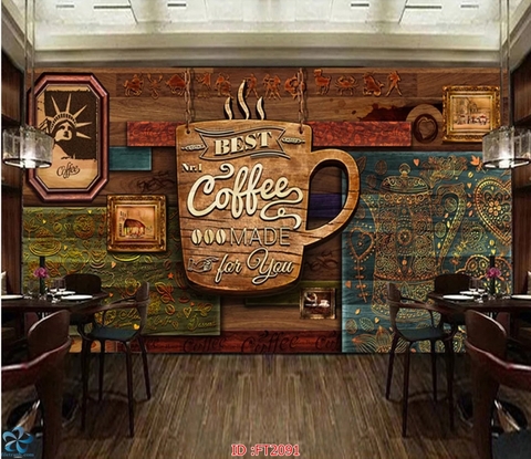 Tranh Dán Tường Quán Cà Phê | Tranh Ngọc Việt - Đắk Lắk | Tranh Ngọc Việt - Xưởng Tranh Đẹp Buôn Ma Thuột (BMT) DakLak