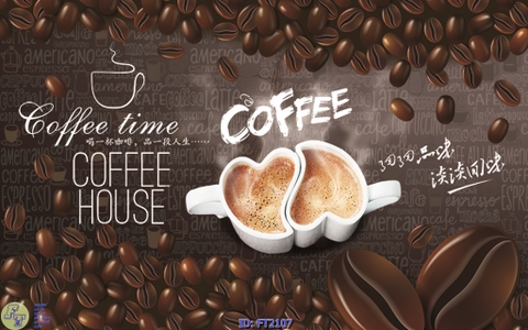 Tranh Dán Tường Quán Cà Phê | Tranh Ngọc Việt - Đắk Lắk | Tranh Ngọc Việt - Xưởng Tranh Đẹp Buôn Ma Thuột (BMT) DakLak