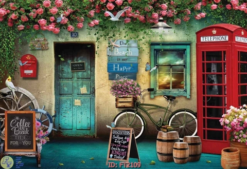 Tranh Dán Tường Quán Cà Phê | Tranh Ngọc Việt - Đắk Lắk | Tranh Ngọc Việt - Xưởng Tranh Đẹp Buôn Ma Thuột (BMT) DakLak