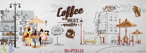 Tranh Dán Tường Quán Cà Phê | Tranh Ngọc Việt - Đắk Lắk | Tranh Ngọc Việt - Xưởng Tranh Đẹp Buôn Ma Thuột (BMT) DakLak