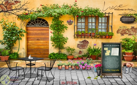 Tranh Dán Tường Quán Cà Phê | Tranh Ngọc Việt - Đắk Lắk | Tranh Ngọc Việt - Xưởng Tranh Đẹp Buôn Ma Thuột (BMT) DakLak