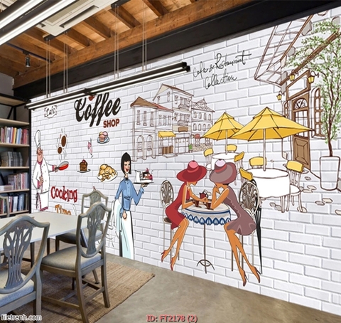 Tranh Dán Tường Quán Cà Phê | Tranh Ngọc Việt - Đắk Lắk | Tranh Ngọc Việt - Xưởng Tranh Đẹp Buôn Ma Thuột (BMT) DakLak