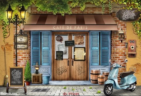 Tranh Dán Tường Quán Cà Phê | Tranh Ngọc Việt - Đắk Lắk | Tranh Ngọc Việt - Xưởng Tranh Đẹp Buôn Ma Thuột (BMT) DakLak