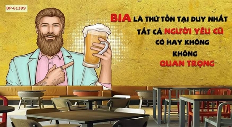 Tranh Quán Nhậu - Bia | Tranh Ngọc Việt - Đắk Lắk | Tranh Ngọc Việt - Xưởng Tranh Đẹp Buôn Ma Thuột (BMT) DakLak